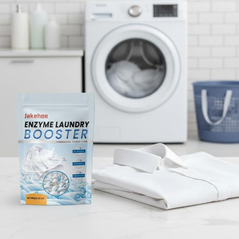 Clothing Stain Cleaning Powder - Mild Active Enzyme Cleaning Powder For Yellowing & Stubborn Stains On Clothes