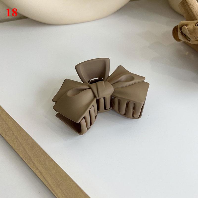 Popolare caffè nero beige fermaglio per capelli grande artiglio per capelli smerigliato fermagli per granchio forcine acriliche clip a forma di squalo geometrico