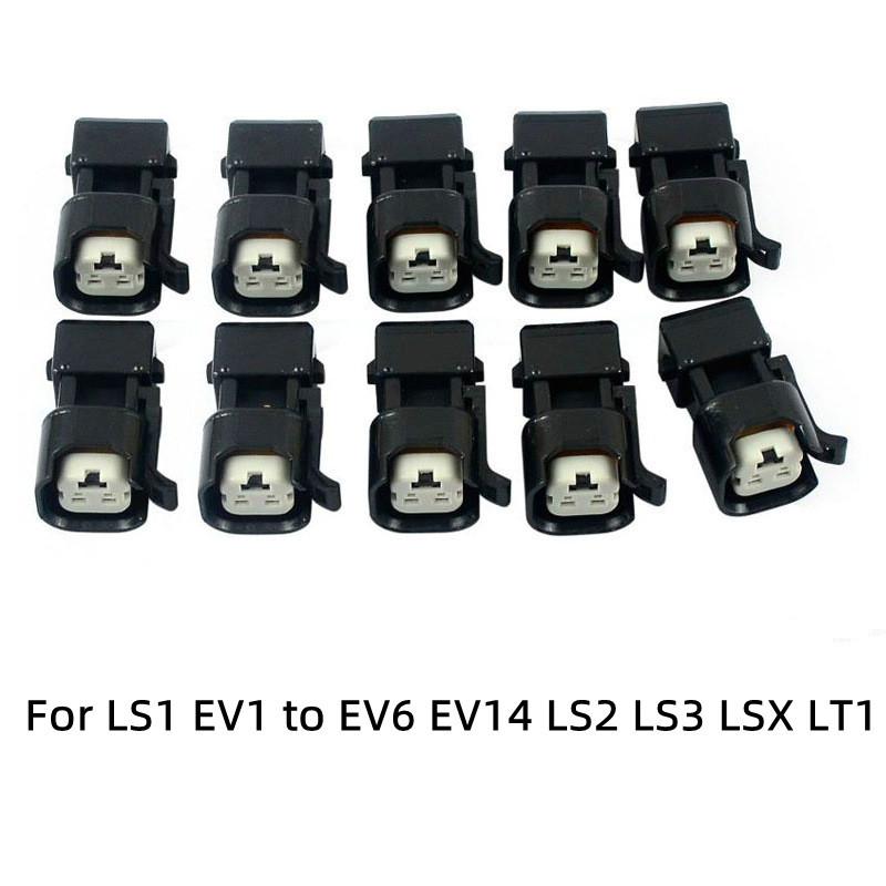 

Для LS1 EV1 до EV6 EV14 LS2 LS3 LSX LT1 Адаптер роз єму паливного форсунки КІЛЬКІСТЬ 10