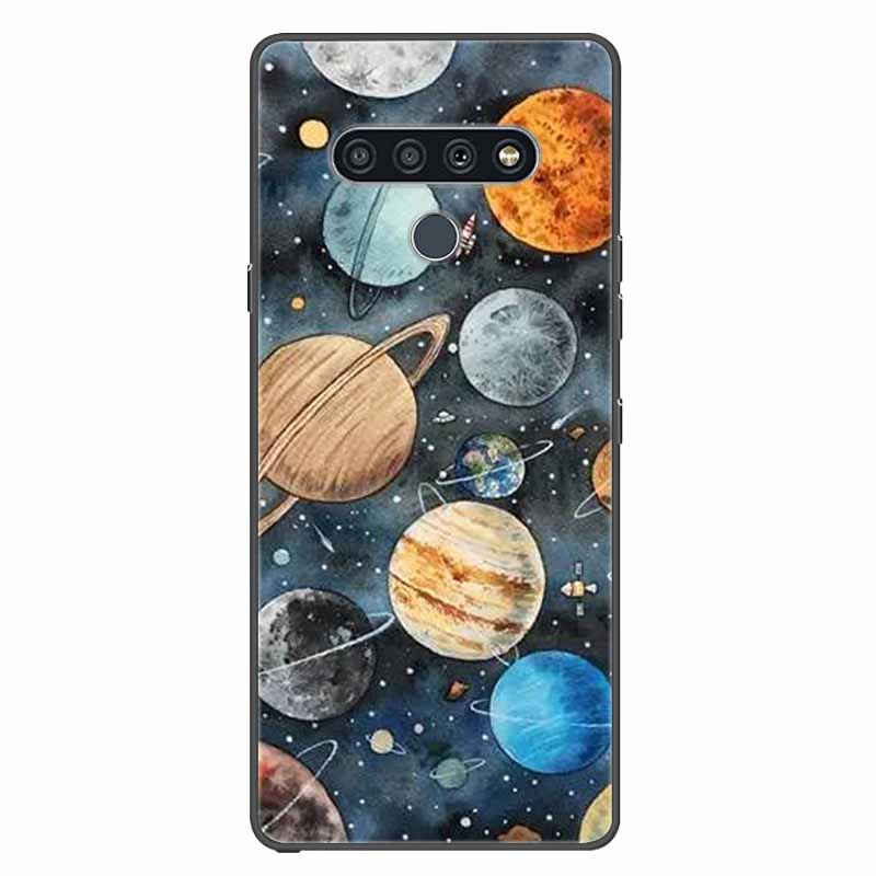 For LG K41s K51s Case Silicone Soft Fashion Animal Back Cover for LG Q70 Q60 Case Protector On for LGQ60 K 51S Cartoon Phone Bag