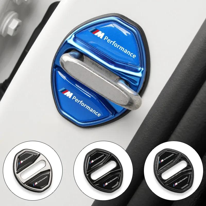 2025 Novo Aço Inoxidável Capa de Adesivos para Fechadura da Porta do Carro Acessório de Estilo Automotivo Para BMW Série 5 G60 X1 U11 I3 I4 G11 G12 G20 G28 G2