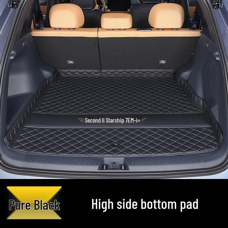Geely Galaxy Starship 7 Trunk Mat - Full Coverage Tail Box Mat for Starship 7emi. Geely Galaxy Xingchen 7 EM-i 2025 Model