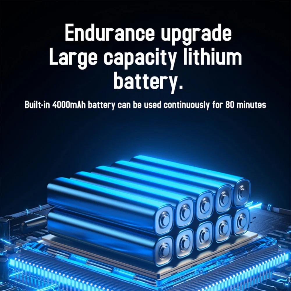 Easy to Use 130000RPM Mini Jet Fan Rechargeable Handheld Wireless Brushless Motor 52m/s 3 Speeds Violent Fan