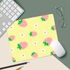 small mousepad Cute Strawberry Gaming 45X40cm Desk Mat Non-Slip Rubber Keyboard Mouse Pad HD Print Kawaii Office Accessories 1pc