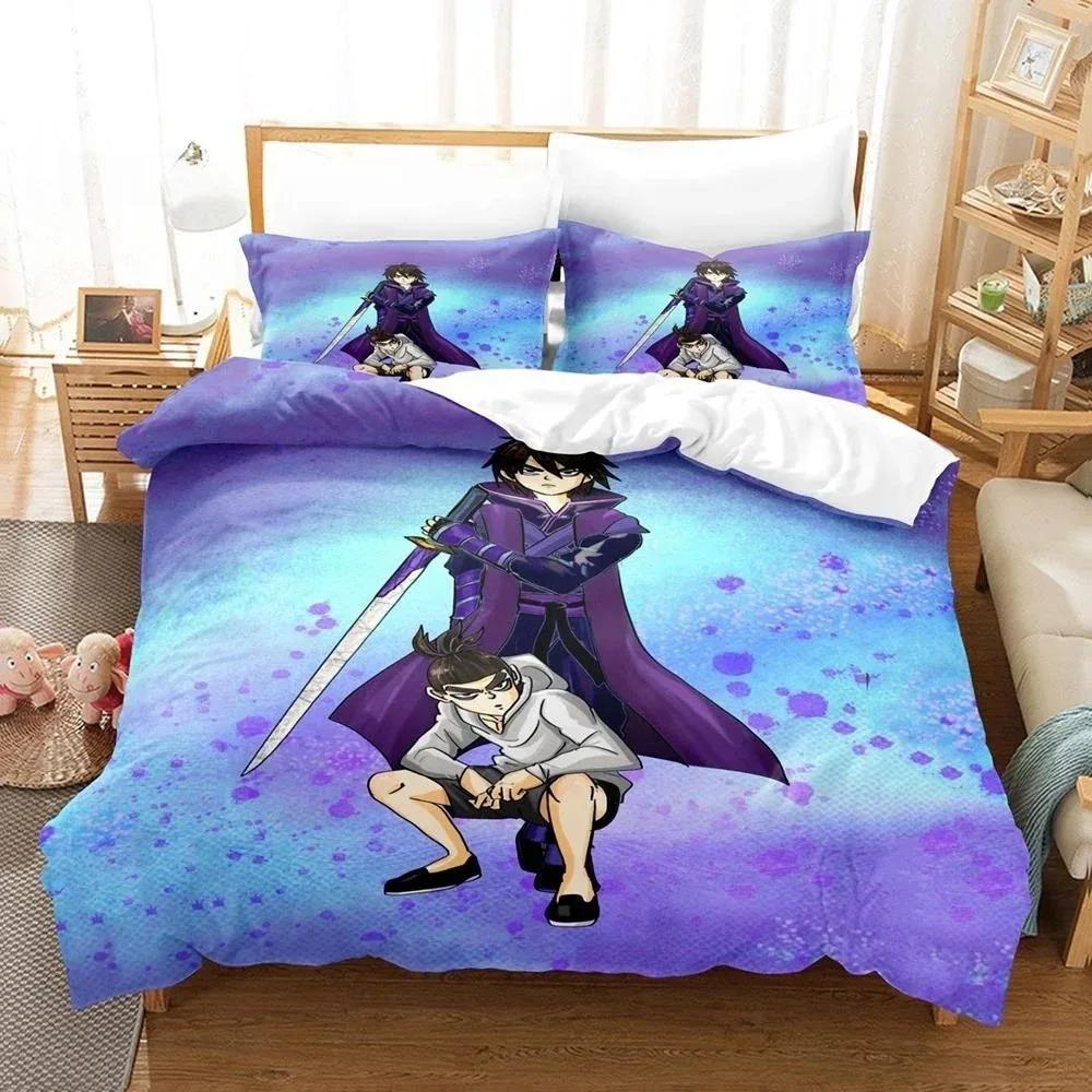 3D Print Anime Scissor Seve Bedding Set Single Twin Full Queen King Size Bed Set Adult Kid Bedroom Duvetcover Sets Home Textiles