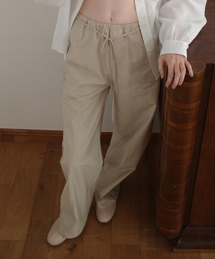 Keulloleu Cotton Drawstring Pants - 4 Colors