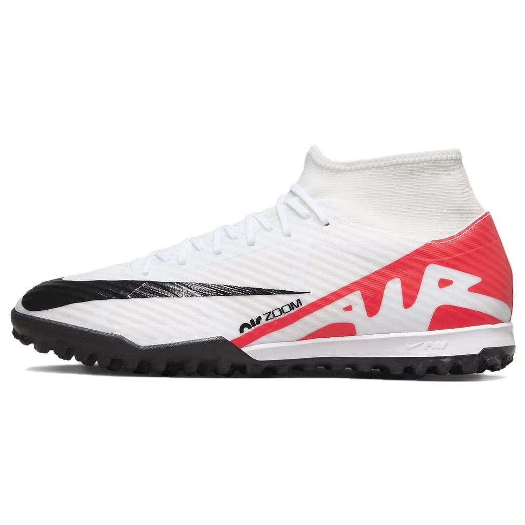 Nike Zoom Mercurial Superfly 9 Academy TF Ready Pack Unisex Sneakers White Bright-Crimson Black DJ5629-600