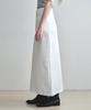 Wednesday Oasis For Woman Pure Cotton Long Skirt_Ivory(W26Sk02)