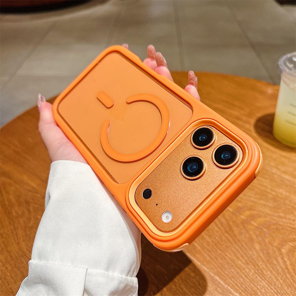 Colorful Clear for Magsafe Wireless Charge Case for iPhone 17 Pro Max Air 16 15 14 13 12 11 Magnetic Metal Camera Frame Cover