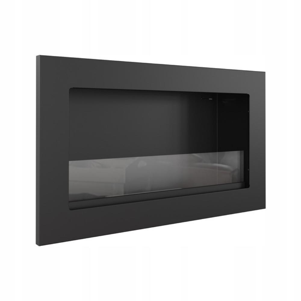 Wall mounted Bioethanol fireplace GOLF2 TÜV with glazing
