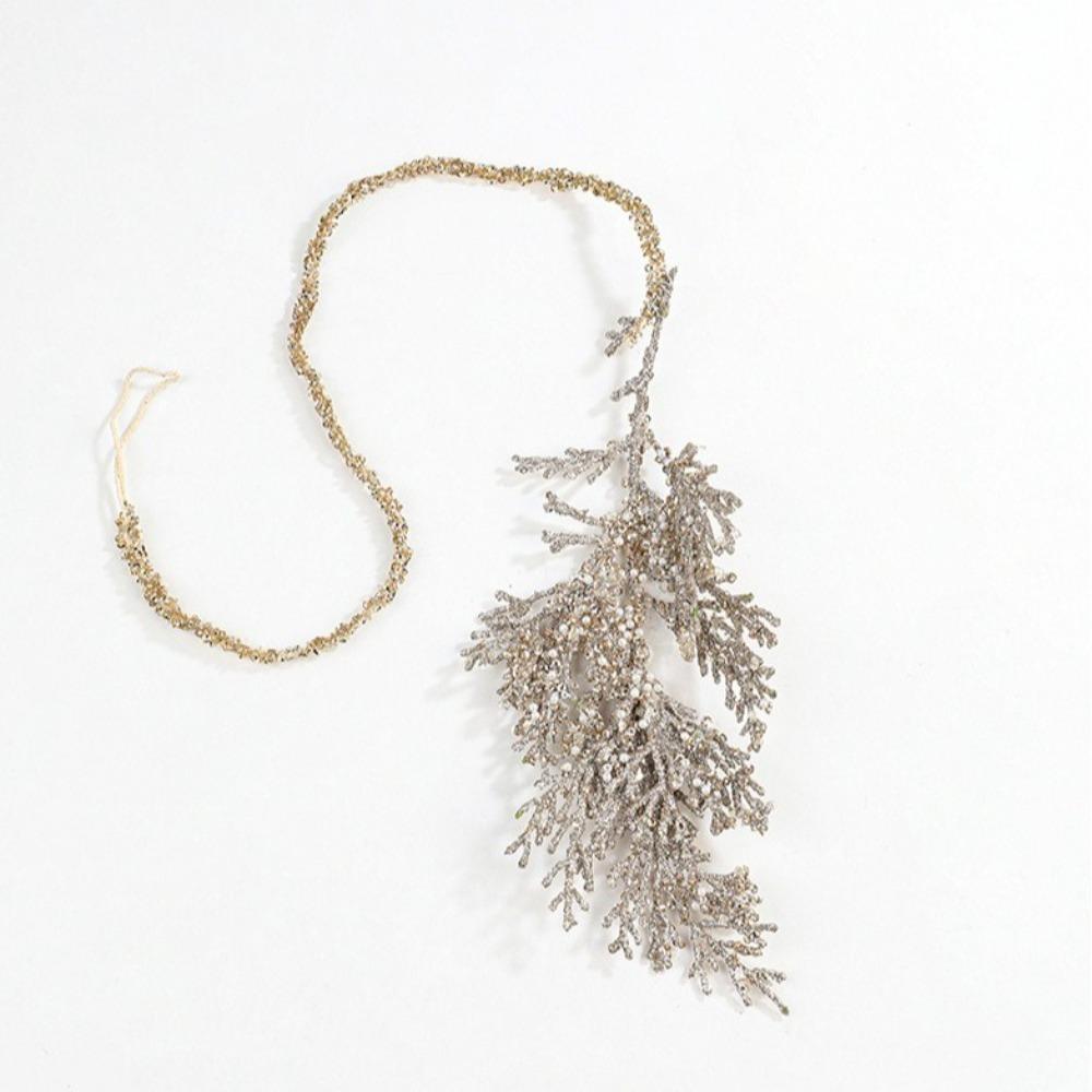 New Year Christmas Leaf Pendants Creative Christmas Decorations New Xmas Tree Ornaments