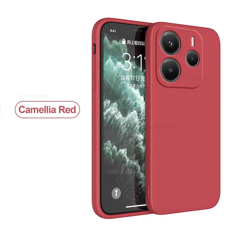 

Для Redmi Note 14 Pro Plus чехол жидкий силиконовый мягкий TPU чехол для Xiaomi Redmi Note 14 Note14Pro Plus Note14 Pro 4G 5G чехол для телефона Redmi Note 14 5G