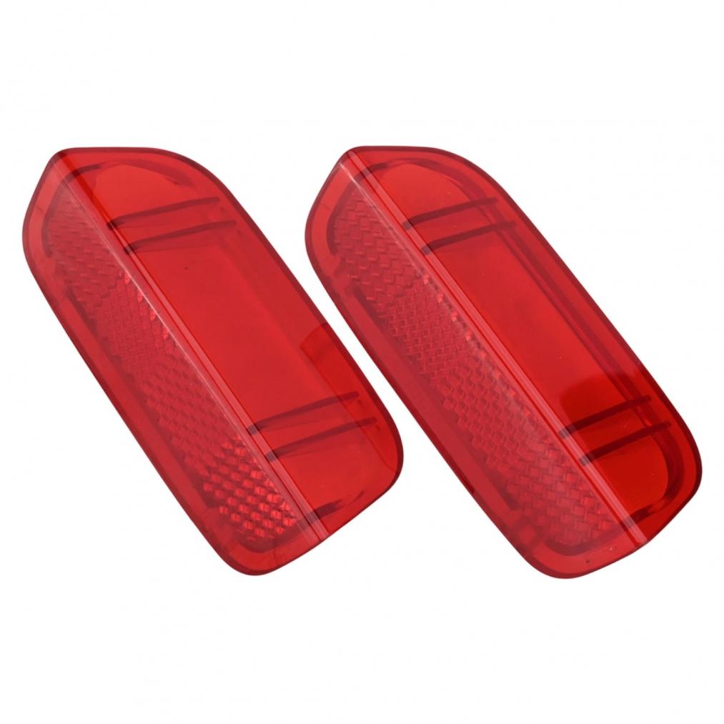 Red Door Panel Light Reflector for For Passat For Jetta 2x Replacement