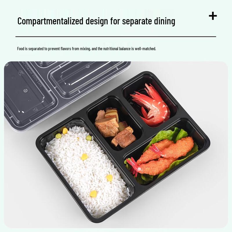 Disposable Food Grade Compartment Takeout Box