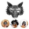 Wolf Masquerade Mask Half Face Cosplay Mask Creative Halloween Mask  Makeup