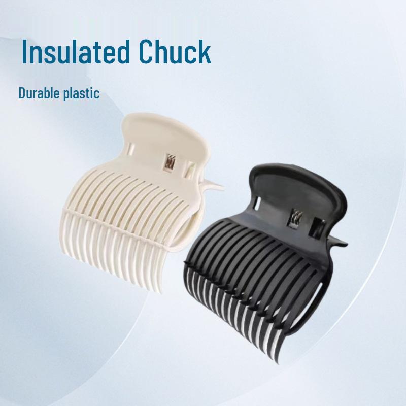 Heat-Resistant Hairdressing Clip for Perming and Styling