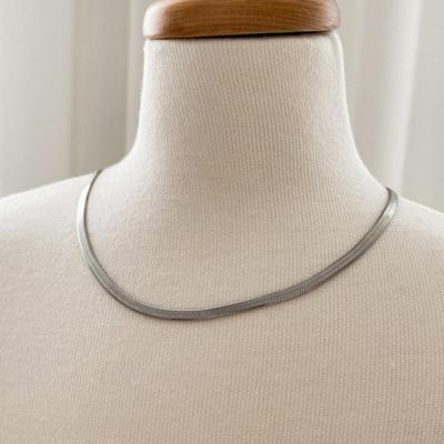 Simple Minja Snake Chain Necklace Choker