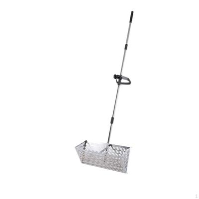 Beach Sifter, Pet Spade, Large Easy Cleaning, Long Handle, Versatile, Comfortable, Stainless