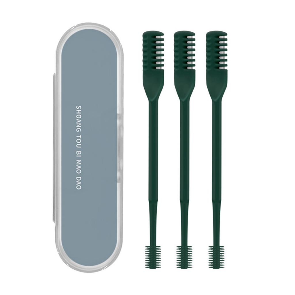 360° Rotating Nose Hair Trimmer Nostril Cleaning Scissors Double Sided Nose Hair Knife Manual Nostril Cleaning Nose Hair Razors