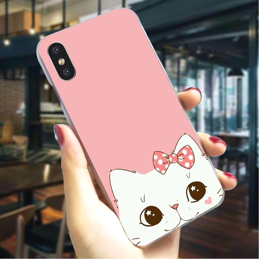 Buy Cat Kawaii Ultra-thin Phone Cover for Xiaomi Redmi Note PRO