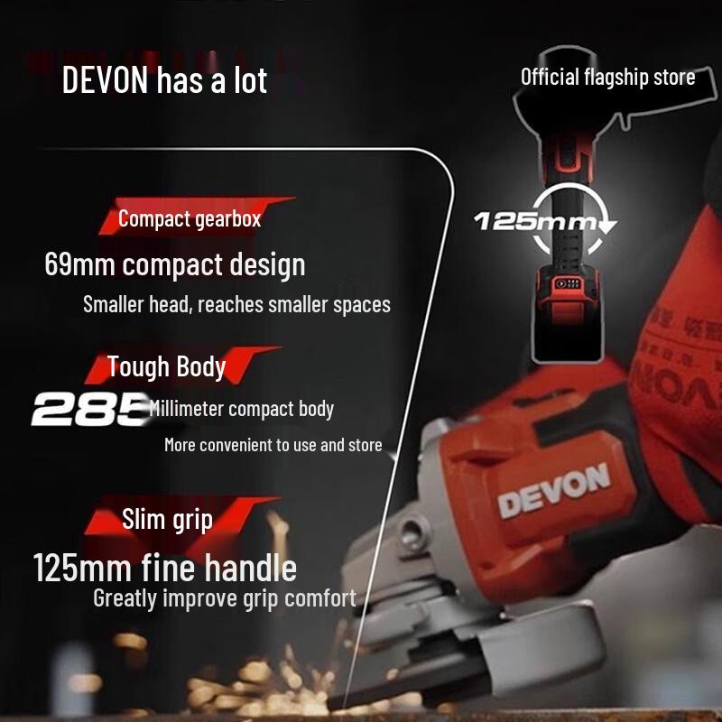 20V Brushless Cordless Angle Grinder