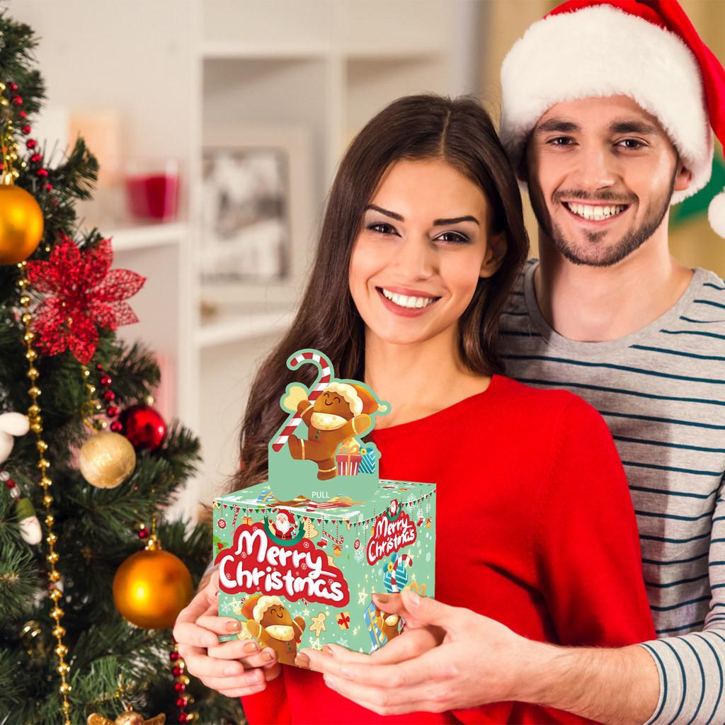 Money Man Gingerbread Box Crafted From Paper Christmas Decoration Gift Ideas