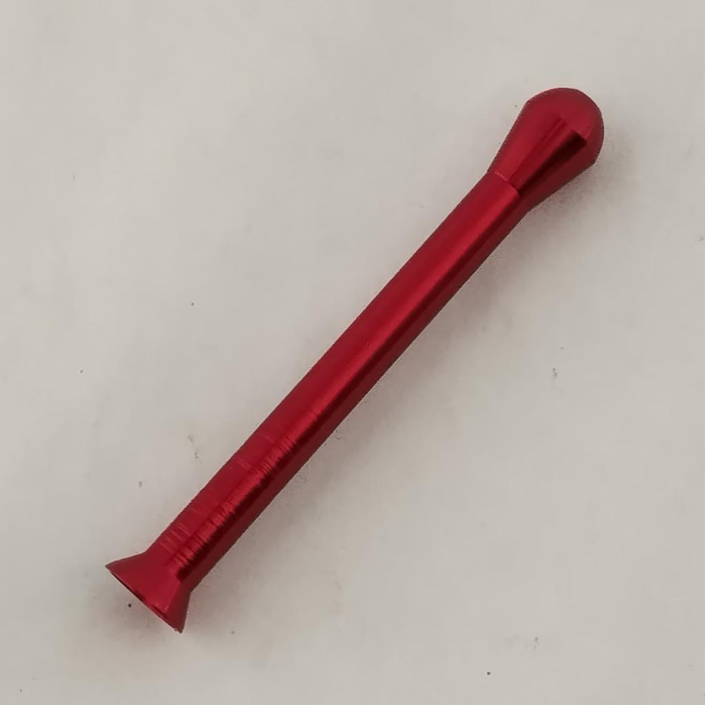 Metal High Quality Portable Snuff tube Fashionable trend Snuff pipe 64mm Aluminum Alloy Mini Straw Cool Gadget for Men Gift