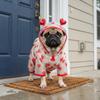 High Visibility Dog Rain Cloak Waterproof Pet Clothes Pet Rain Jacket  for Walking