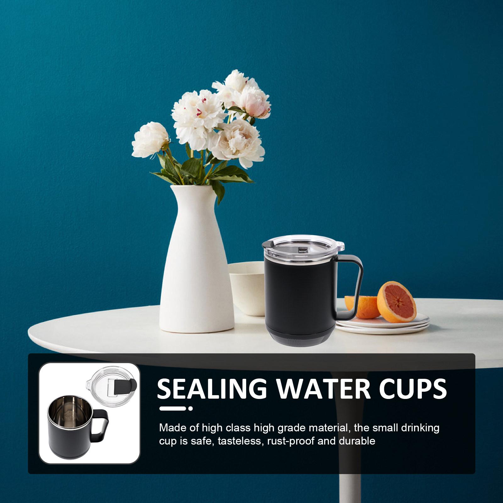 

Stainless Steel Coffee Cup Portable Sealing Cup Induction Stove Heating Rust Proof Camping Water Mug Coffee Mugs other