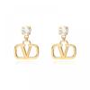 Valentino GaraVani V Logo Crystal Drop Earrings J0h29 Ycw Mh5