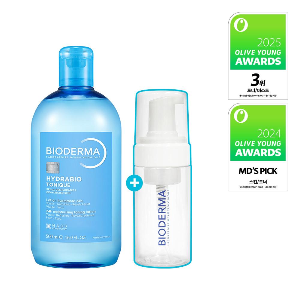 Bioderma [february All Young Picks] Bioderma Hydrabio Toner 500ml Project  + Foam Container 