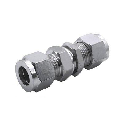 Stainless Compression Fitting Connector Fittings For Connecting And Extending Heavy Duty Maximum Working Pressure