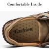 38-48 Men's Casual Leather Shoes Leather Soft Sole Wear-resistant Non-slip Men's Loafers