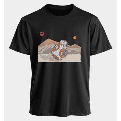 American Star Warsthemed Printed Roundneck Tshirts for Men and Women Comfortable Shortsleeved for Daily Commuting In Summer