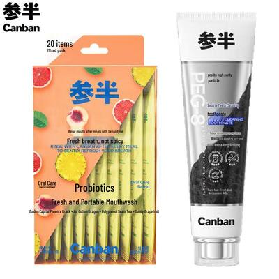 Canban Zeolite Toothpaste & Mouthwash Family Set
