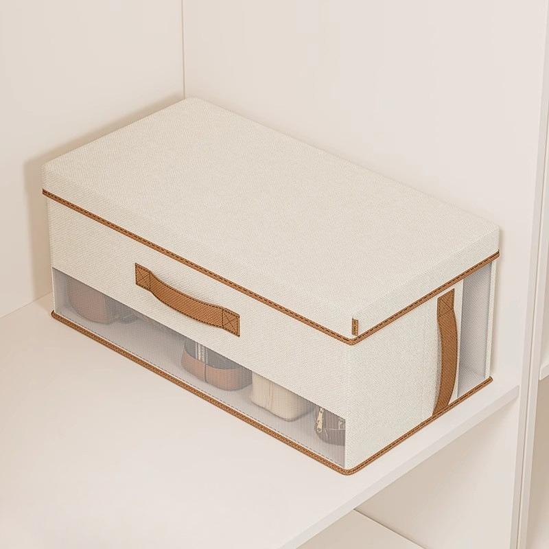 Storage Boxes for Bags, Designed to Save Space And Organize Items. Ideal for Rental Homes, Dorms, And Household Use