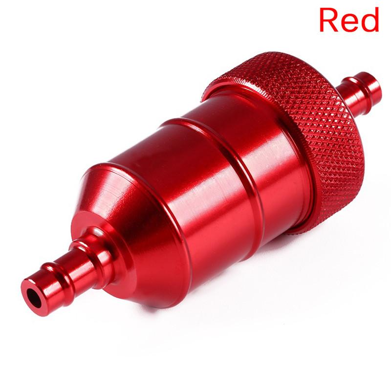 High Performance 8mm CNC Petrol Gas Fuel Filter Cleaner for Motorcycle Pit Dirt Bike ATV Quad Scooter Inline 50-250cc