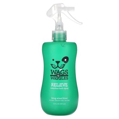 Relieve, Waterless Bath Spray, King Size Kiwi, 12 Fl Oz (355 Ml)