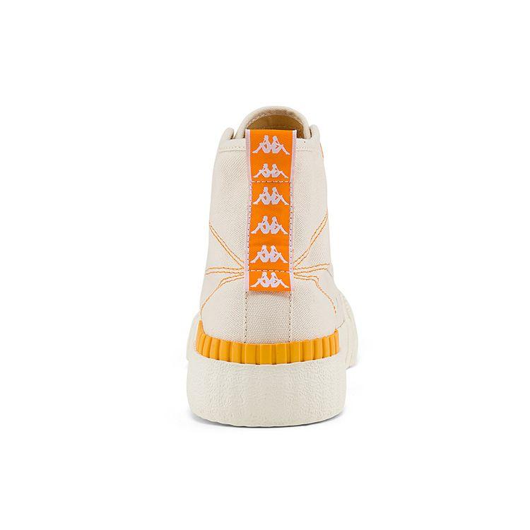 Kappa Casual Deconstructed Breathable High-Top Canvas Shoes Unisex sneakers Egrets-White K0BY5VS03D-024