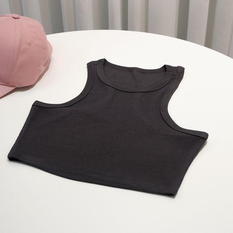 

Lu Same Sports Vest Women s Summer Thin Outwear Figure Flattering Camisole H-Shaped Beauty Back Pilates Workout Clothes Graphite Gray M [50.00 kg-55.00 kg]]