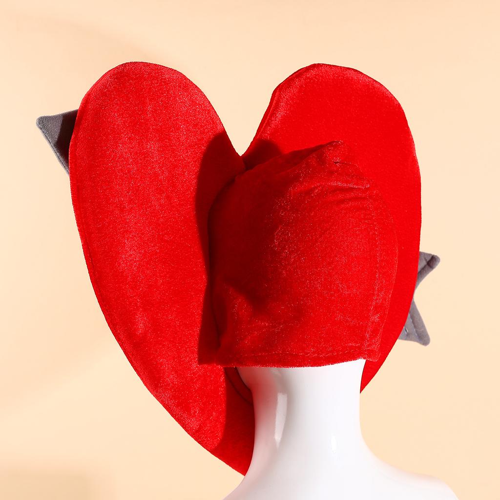 Valentine’s Day Cupid Heart Beanie – Cupid’s Arrow Costume – Fancy Dress Prop