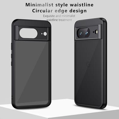 Pentru Google Pixel 8 Husă TPU Cadru Mat PC Husă de protecție din spate pentru telefon