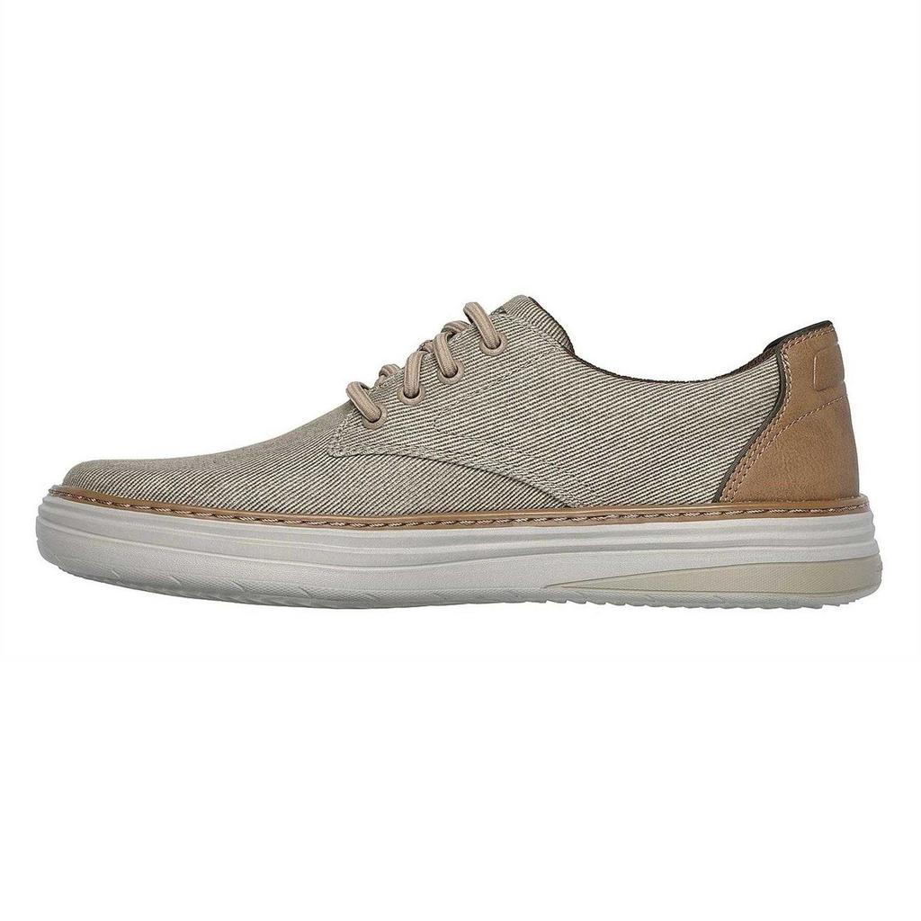 Skechers Mens Hyland Striped Canvas Trainers