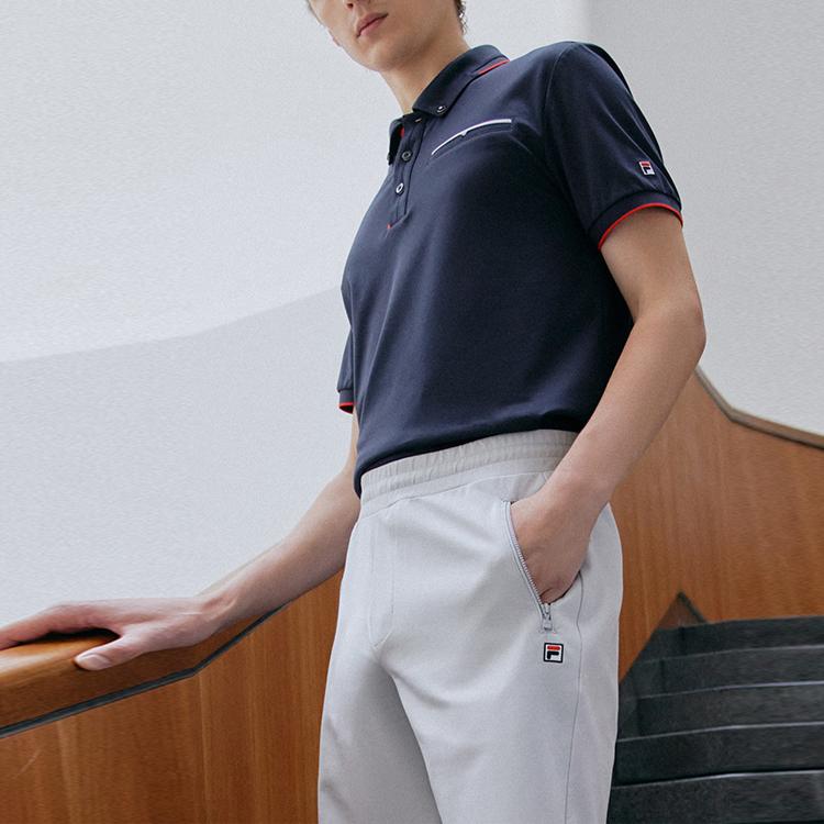 New FILA Polo Shirt Men's Legend Blue F11M121120FNV