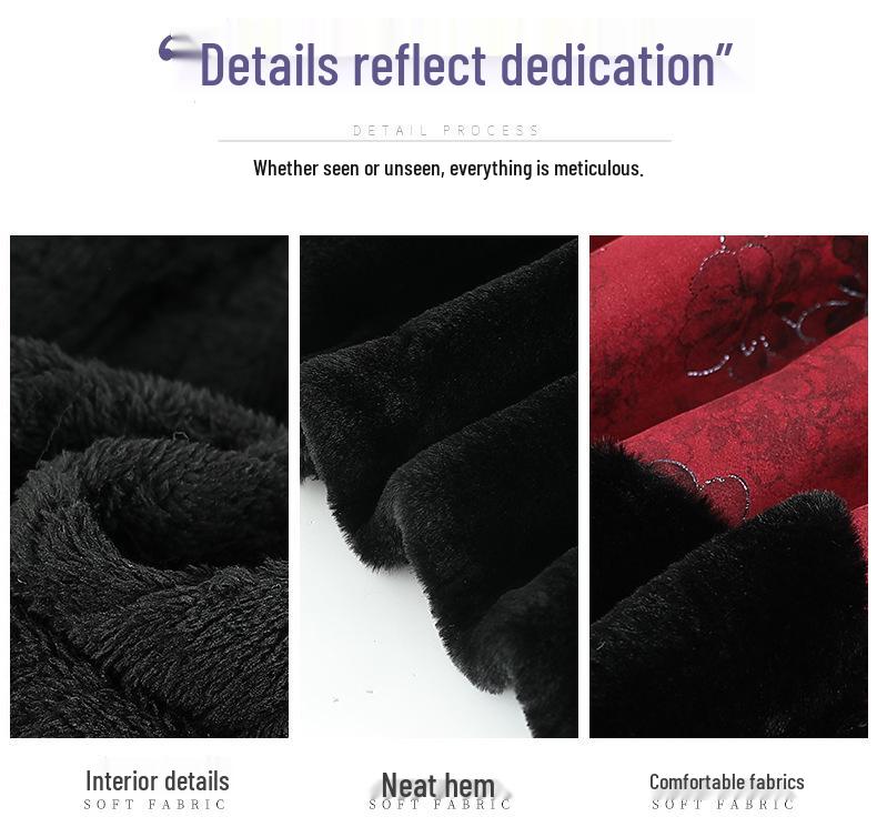 2025 Winter Collection: Stylish Cotton Jackets for Middle-Aged Women and Grandmas, Plus Velvet Thickened Options.