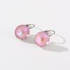 Fashion Round Artificial Crystal Hoop Earrings for Women Earring Jewelry Wedding Party Accessories
