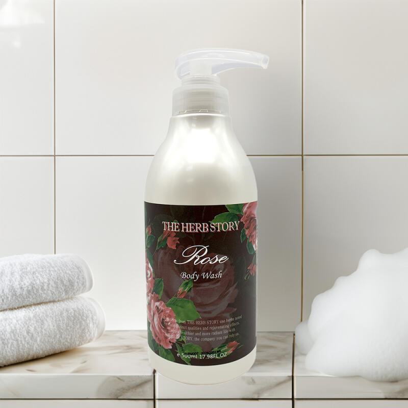THE HERB STORY Fragrant Body Wash Rose 500ml