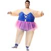 Costume Clothing Inflatable Adults Ballet Dancer Makeup Stage Performance Prop
