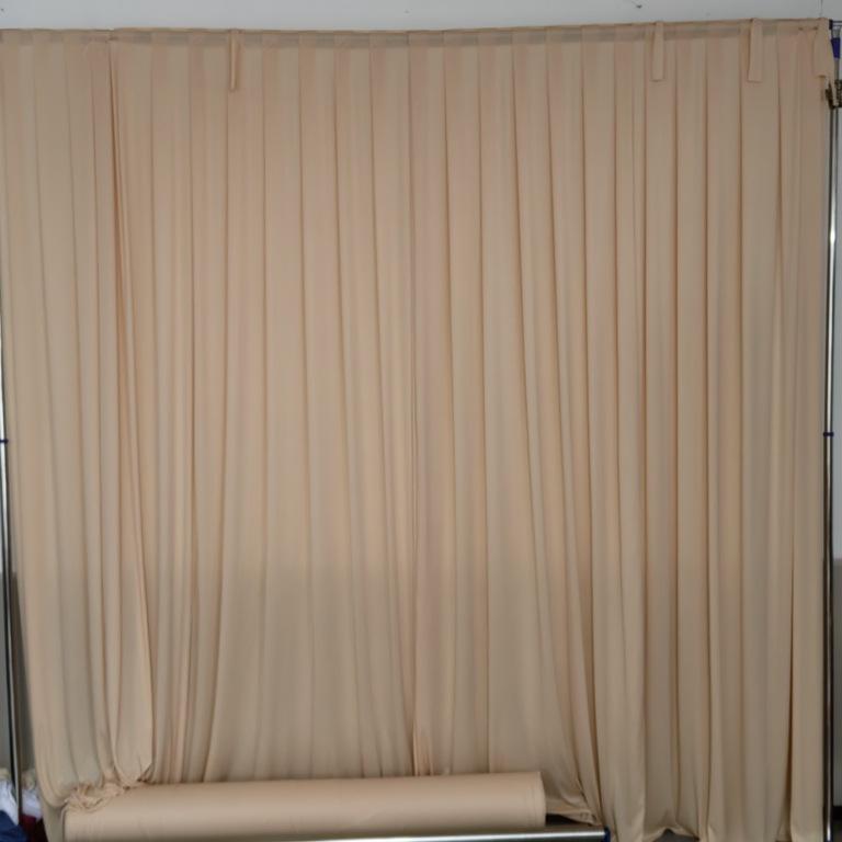Milk Silk Wedding Drape Backdrop Fabric