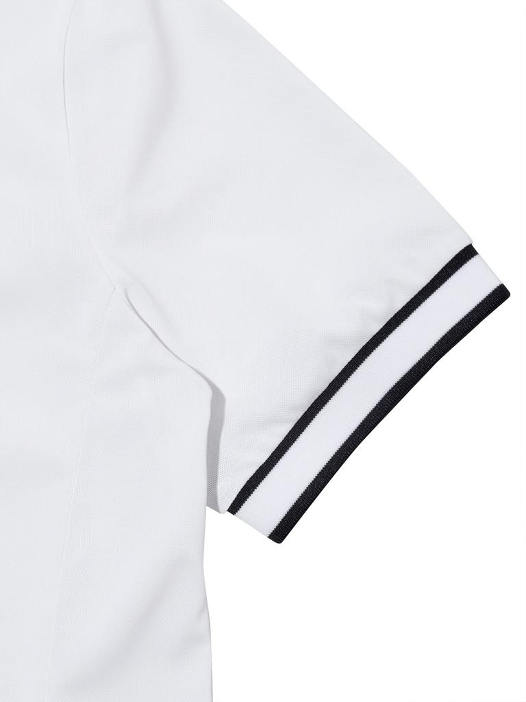 WIDEANGLE Co Essential Short Sleeve Polo Shirt L_White